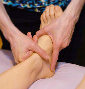 Foot Rolfing Treatment