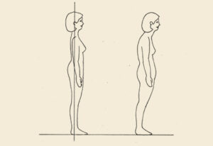 Posture drawing by Peggy Prager